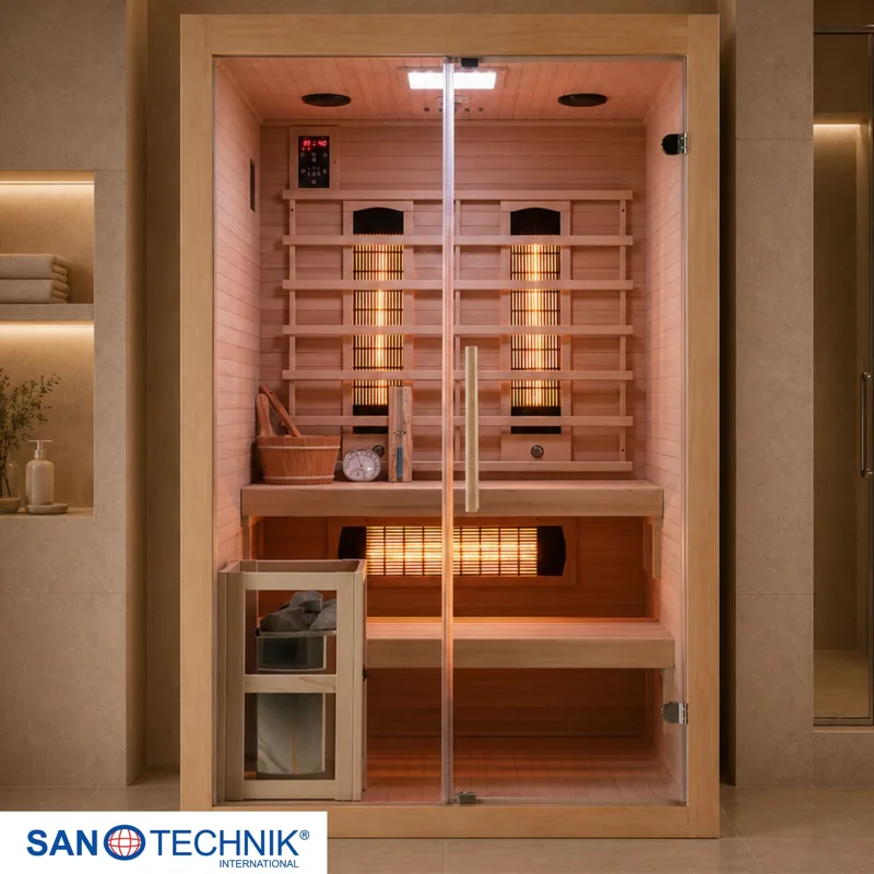 Sanotechnik Twin Combi, vue de face